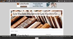 Desktop Screenshot of cedricajour.over-blog.com