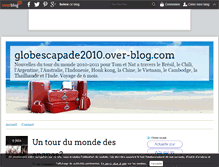 Tablet Screenshot of globescapade2010.over-blog.com