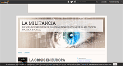 Desktop Screenshot of lamilitancia.over-blog.es