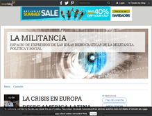 Tablet Screenshot of lamilitancia.over-blog.es