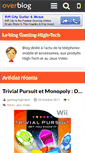 Mobile Screenshot of gaming-high-tech.over-blog.fr