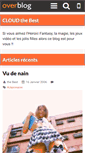 Mobile Screenshot of cloudthebest.over-blog.com