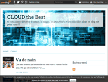 Tablet Screenshot of cloudthebest.over-blog.com