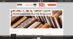 Desktop Screenshot of moremajorum14.over-blog.com