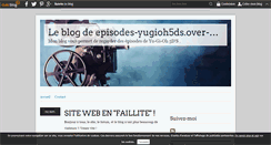 Desktop Screenshot of episodes-yugioh5ds.over-blog.com