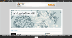 Desktop Screenshot of de-fil-en-fil.over-blog.com