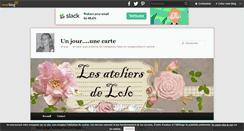 Desktop Screenshot of lesateliersdelolo.over-blog.com