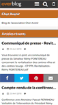 Mobile Screenshot of cher-avenir.over-blog.com