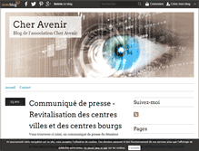 Tablet Screenshot of cher-avenir.over-blog.com