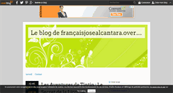 Desktop Screenshot of josealcantara.over-blog.com
