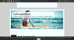 Desktop Screenshot of cabrioletaudi.over-blog.com