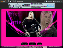Tablet Screenshot of just-lorie.over-blog.com