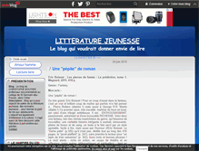 Tablet Screenshot of litterature.jeunesse.over-blog.com
