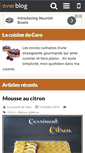 Mobile Screenshot of lacuisinedecaro.over-blog.com