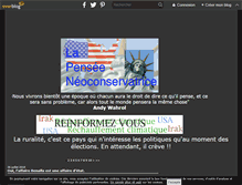 Tablet Screenshot of neoconservatisme.over-blog.com