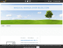 Tablet Screenshot of magical-manga.over-blog.com