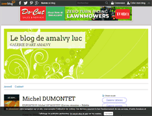 Tablet Screenshot of galerie-amalvy.over-blog.com