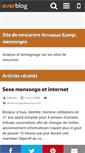 Mobile Screenshot of mensongesitesencontre.over-blog.com