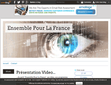 Tablet Screenshot of ensemblepourlafrance.over-blog.com