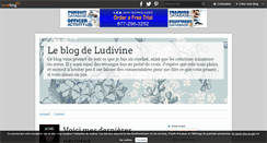Desktop Screenshot of ludivinethou.over-blog.com