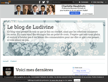 Tablet Screenshot of ludivinethou.over-blog.com