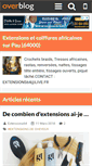 Mobile Screenshot of extensions64.over-blog.com