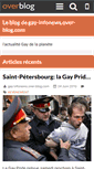Mobile Screenshot of gay-infonews.over-blog.com