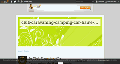 Desktop Screenshot of club-caravaning-camping-car-haute-savoie.over-blog.com