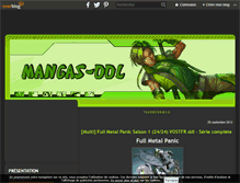 Tablet Screenshot of mangas-ddl.over-blog.com