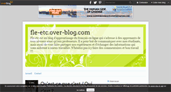 Desktop Screenshot of fle-etc.over-blog.com