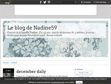 Tablet Screenshot of nanascrap.over-blog.fr