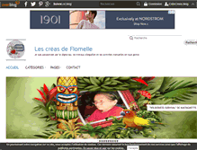Tablet Screenshot of chezflomelle.over-blog.com