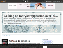 Tablet Screenshot of maryscrappassion.over-blog.com