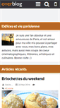 Mobile Screenshot of delicesetvieparisienne.over-blog.com
