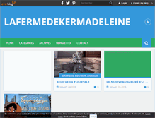 Tablet Screenshot of lafermedekermadeleine.over-blog.com