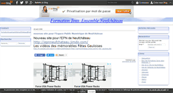 Desktop Screenshot of formationtousensembleneufchateau.over-blog.com