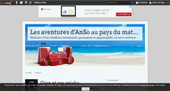Desktop Screenshot of anso-san.over-blog.fr