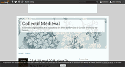 Desktop Screenshot of collectifmedieval.over-blog.com