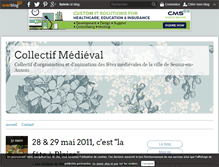 Tablet Screenshot of collectifmedieval.over-blog.com