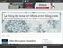 Tablet Screenshot of luna-et-tibou.over-blog.com