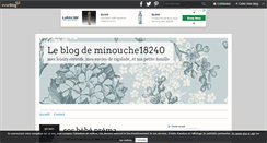 Desktop Screenshot of minouche18240.over-blog.com
