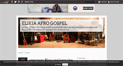 Desktop Screenshot of elikiaafrogospel.over-blog.com