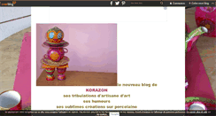 Desktop Screenshot of korazon.over-blog.fr