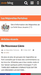 Mobile Screenshot of majorettesfertoises.over-blog.com
