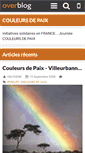 Mobile Screenshot of couleursdepaix.over-blog.com