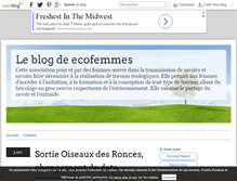 Tablet Screenshot of ecofemmes.over-blog.com