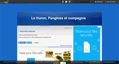 Desktop Screenshot of lehuron.over-blog.fr