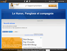 Tablet Screenshot of lehuron.over-blog.fr