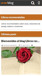 Mobile Screenshot of librosrecomendados.over-blog.es