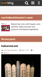 Mobile Screenshot of organic-hair-color.over-blog.com